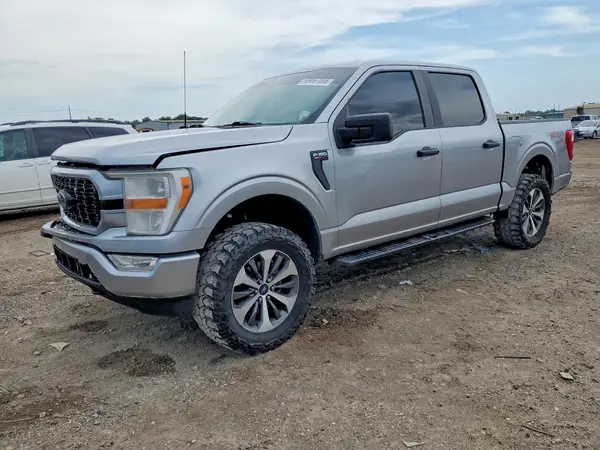 1FTFW1E87MKD97004 — 2021 Ford F-150, Передняя часть (Front End), фото до ремонта