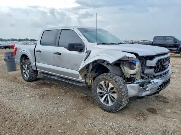1FTFW1E87MKD97004 — 2021 Ford F-150, фото 4 с аукциона Copart, Передняя часть