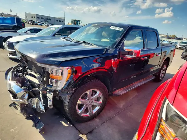 1FTEW1C86MKE53495 — 2021 Ford F-150, Передняя часть (Front End), фото до ремонта