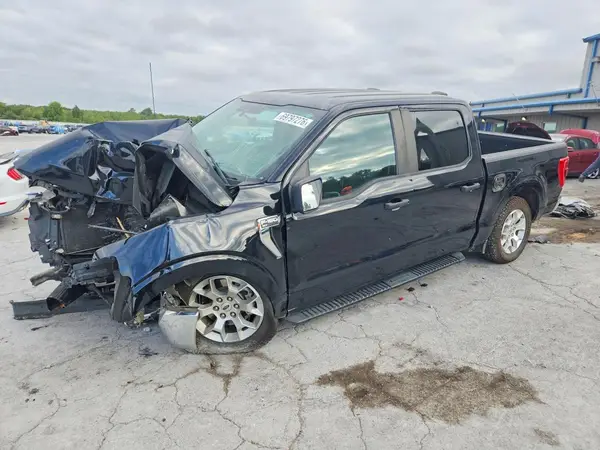 1FTEW1CB7MFB63562 — 2021 Ford F-150, Передняя часть (Front End), фото до ремонта
