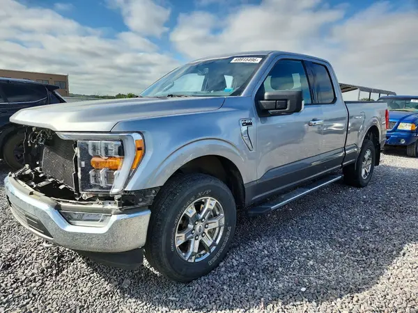 1FTFX1E54MKD82026 — 2021 Ford F-150, Передняя часть (Front End), фото до ремонта
