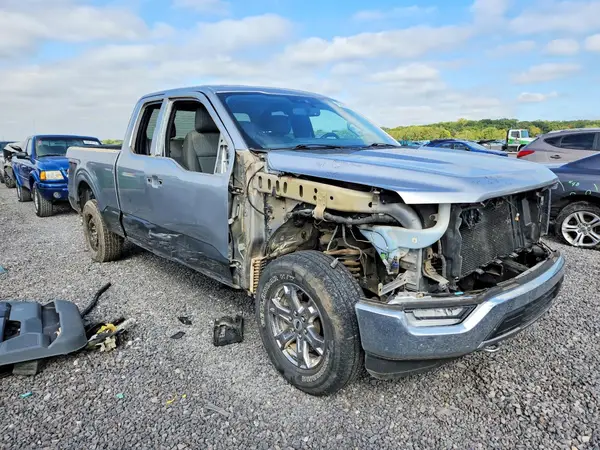 1FTFX1E54MKD82026 — 2021 Ford F-150, фото 4 с аукциона Copart, Передняя часть