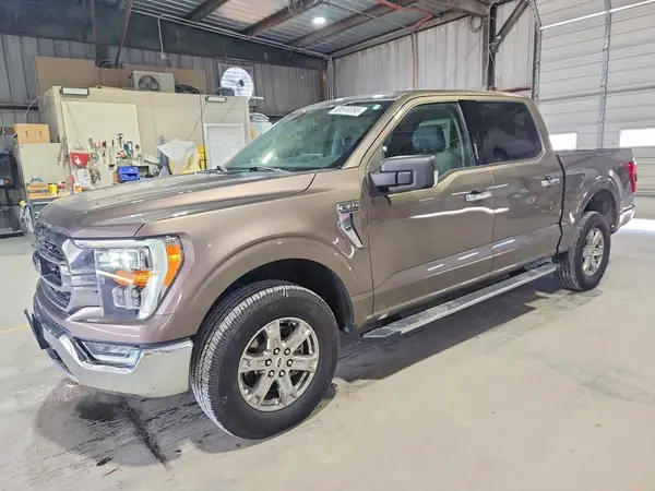 1FTFW1E86MFD09858 — 2021 Ford F-150, Передняя часть (Front End), фото до ремонта