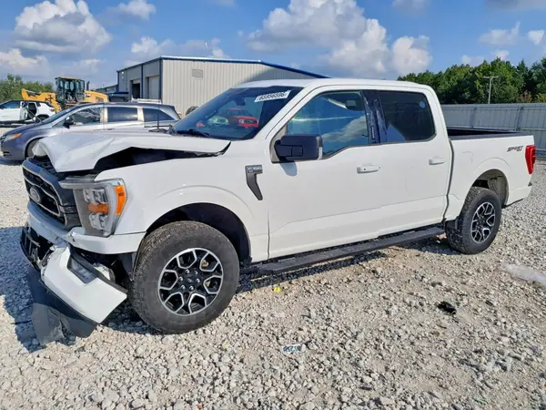 1FTEW1EP2NKF10233 — 2022 Ford F-150, Передняя часть (Front End), фото до ремонта