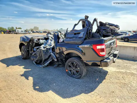 2022 Ford F150 Supercrew VIN 1FTFW1E57NKE89785 фото 2
