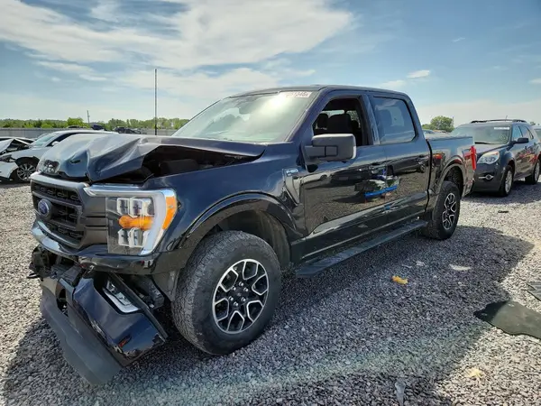 1FTEW1EP2NFC23709 — 2022 Ford F-150, Передняя часть (Front End), фото до ремонта