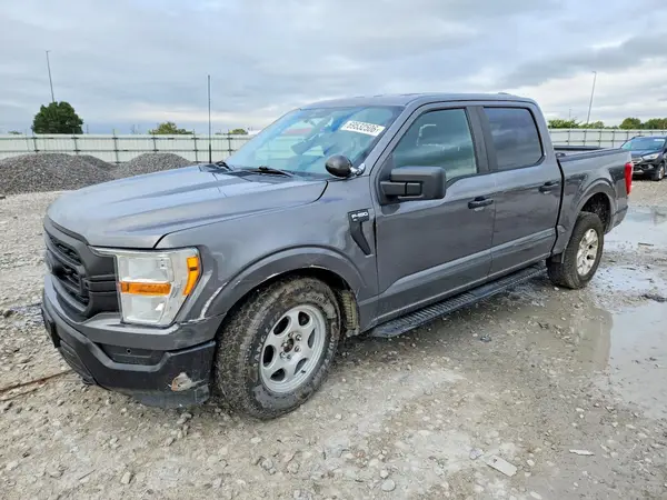 1FTFW1P81NKD04413 — 2022 Ford F-150, Передняя часть (Front End), фото до ремонта