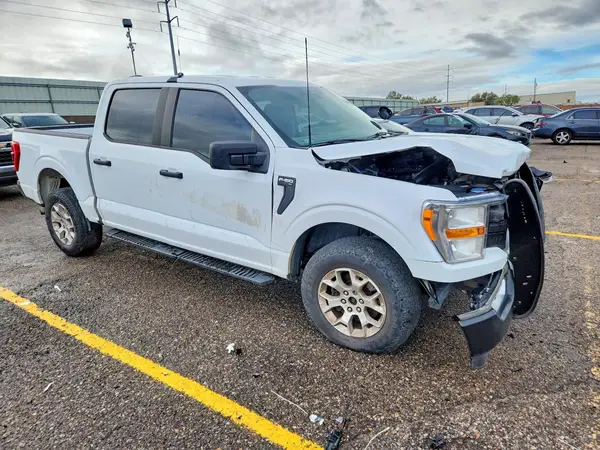 1FTFW1P8XNKE01044 — 2022 Ford F-150, фото 4 с аукциона Copart, Передняя часть