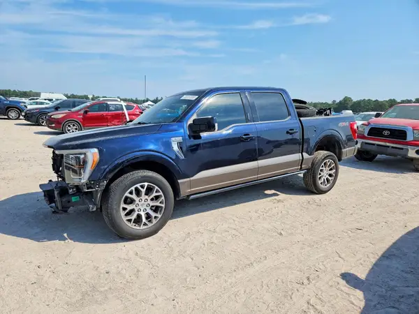 1FTFW1E88NFB90373 — 2022 Ford F-150, Передняя часть (Front End), фото до ремонта