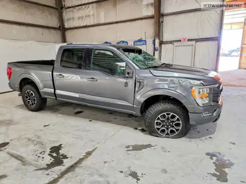 2022 Ford F150 Supercrew VIN 1FTFW1E88NFB87957 фото 4