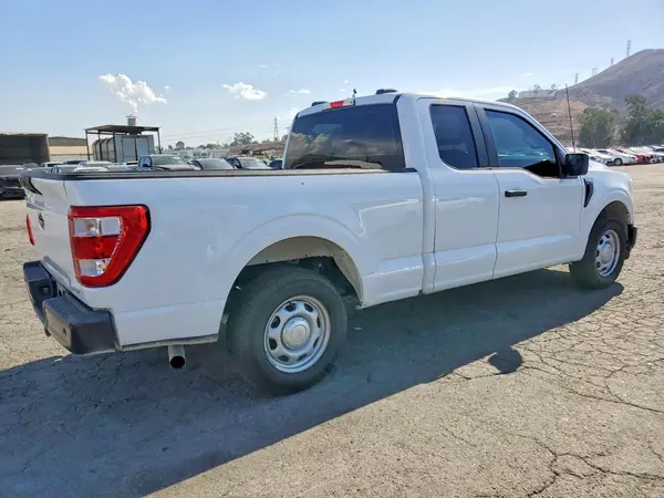 1FTEX1CP2NKD93303 — 2022 Ford F-150, фото 3 с аукциона Copart, Передняя часть