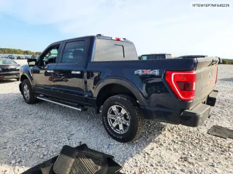 2022 Ford F150 Supercrew VIN 1FTEW1EP7NFA45229 фото 2