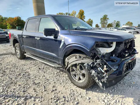 2022 Ford F150 Supercrew VIN 1FTEW1EP7NFA45229 фото 4