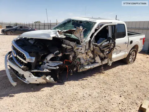 1FTFW1E86PFA70686 — 2023 Ford F-150, Передняя часть, фото до ремонта