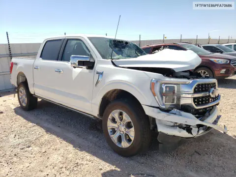 2023 Ford F150 Supercrew VIN 1FTFW1E86PFA70686 фото 4