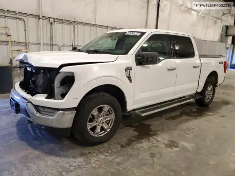 1FTFW1E5XPFD02339 — 2023 Ford F-150, Передняя часть, фото до ремонта