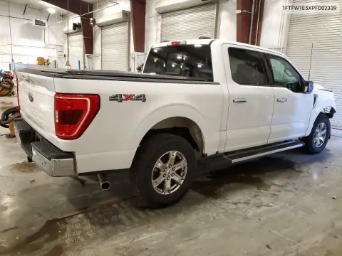 1FTFW1E5XPFD02339 — 2023 Ford F-150, фото 3 с аукциона Copart 15.10.2026, Передняя часть
