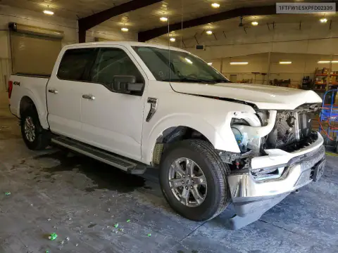 1FTFW1E5XPFD02339 — 2023 Ford F-150, фото 4 с аукциона Copart 15.10.2026, Передняя часть
