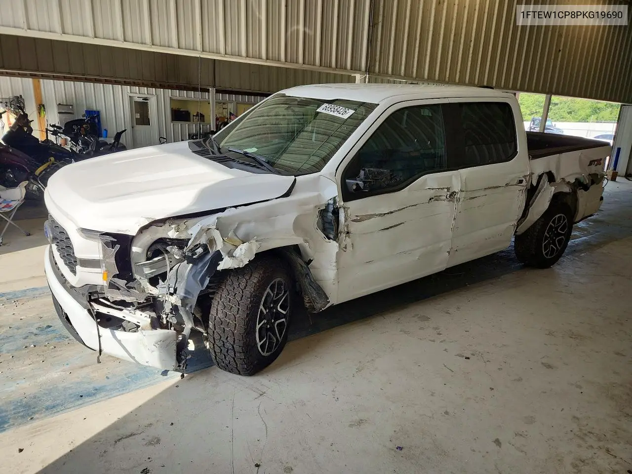 2023 Ford F150 Supercrew VIN 1FTEW1CP8PKG19690 фото 1