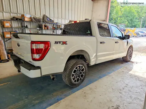 2023 Ford F150 Supercrew VIN 1FTEW1CP8PKG19690 фото 3