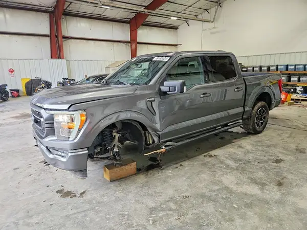 1FTEW1EP5PFB66649 — 2023 Ford F-150, Передняя часть (Front End), фото до ремонта