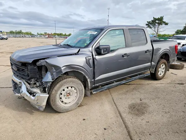 1FTEW1EP0PKF05129 — 2023 Ford F-150, Передняя часть (Front End), фото до ремонта