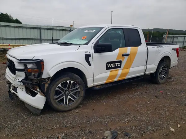 1FTFX1E52PKD09435 — 2023 Ford F-150, Передняя часть (Front End), фото до ремонта