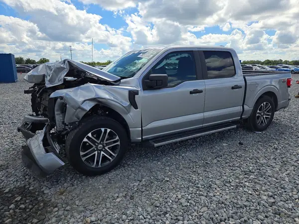 1FTFW1E57PFB36619 — 2023 Ford F-150, Передняя часть (Front End), фото до ремонта