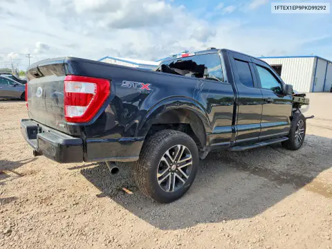 2023 Ford F150 Super Cab VIN 1FTEX1EP9PKD99292 фото 3