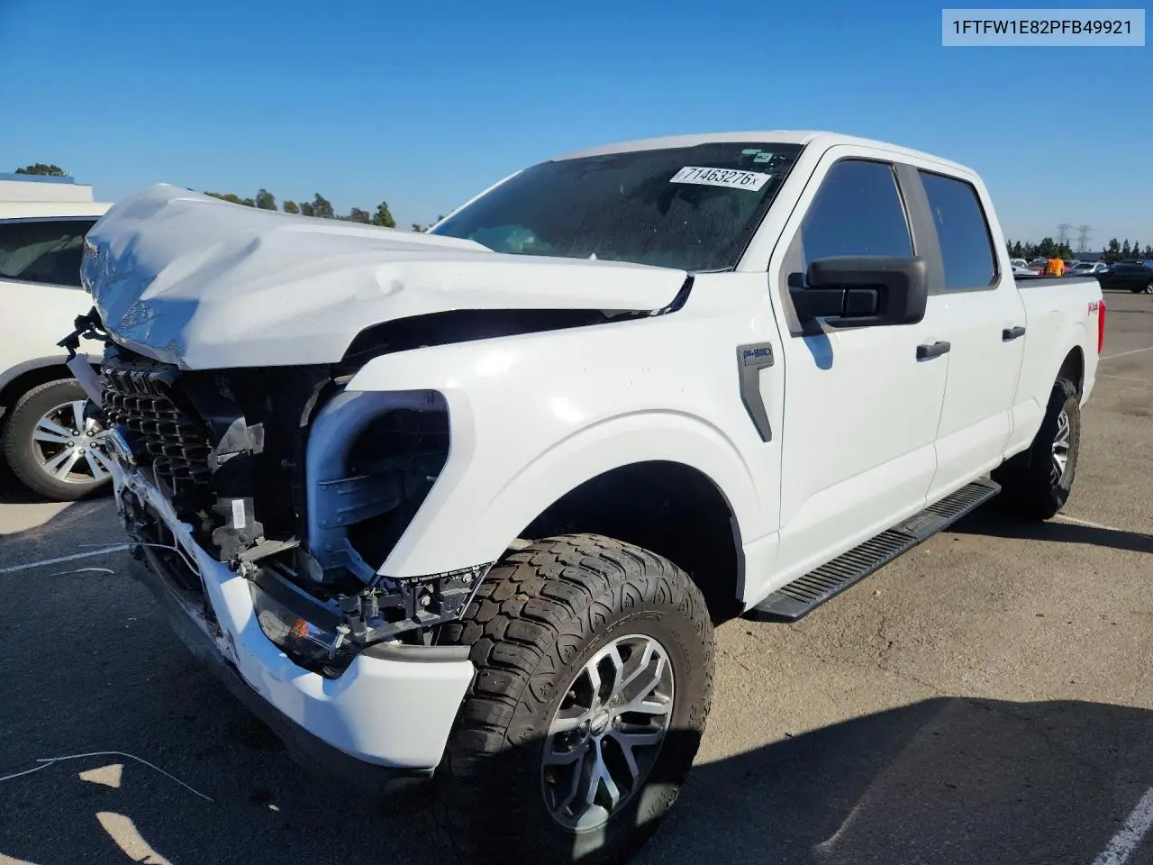 2023 Ford F150 Supercrew VIN 1FTFW1E82PFB49921 фото 1
