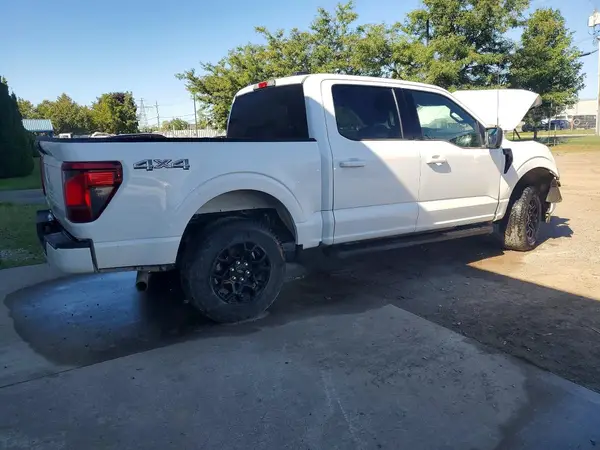 1FTEW3LP0RKE78287 — 2024 Ford F-150, фото 3 с аукциона Copart 30.09.2026, Передняя часть