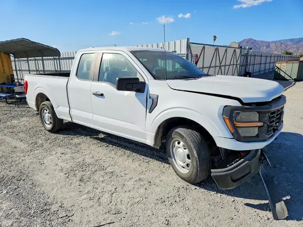 1FTEX1KP2RKE47500 — 2024 Ford F-150, фото 4 с аукциона Copart, Передняя часть