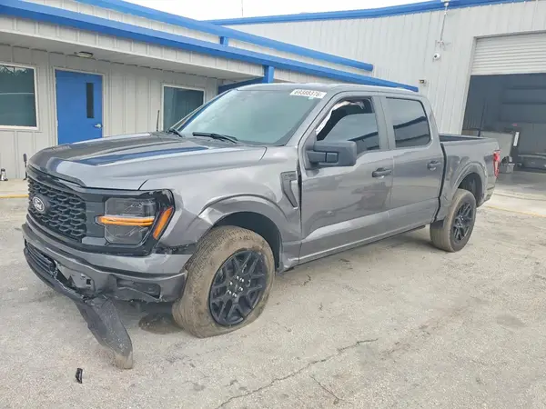 1FTFW2L50RKE86032 — 2024 Ford F-150, Передняя часть (Front End), фото до ремонта