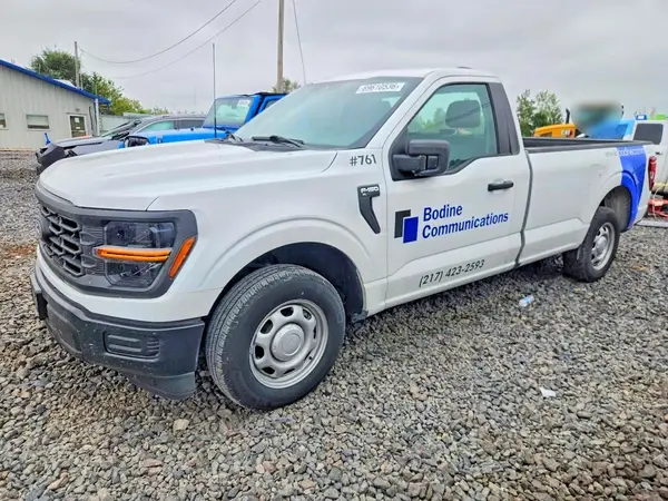 1FTMF1KP6RKE62225 — 2024 Ford F-150, Передняя часть (Front End), фото до ремонта
