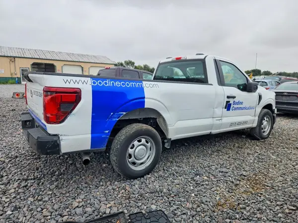 1FTMF1KP6RKE62225 — 2024 Ford F-150, фото 3 с аукциона Copart 12.10.2026, Передняя часть