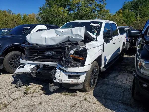 1FTFW3LD4RFB45139 — 2024 Ford F-150, Передняя часть (Front End), фото до ремонта