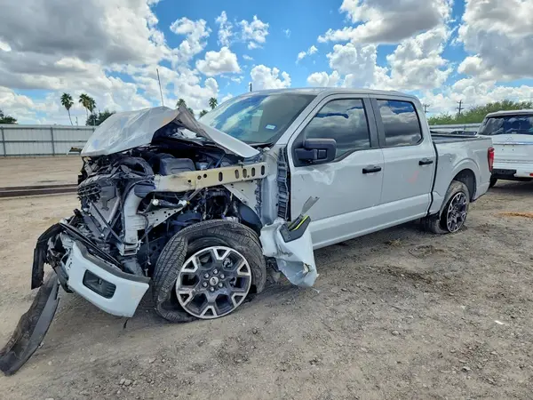 1FTEW2KP0RKF19044 — 2024 Ford F-150, Передняя часть (Front End), фото до ремонта