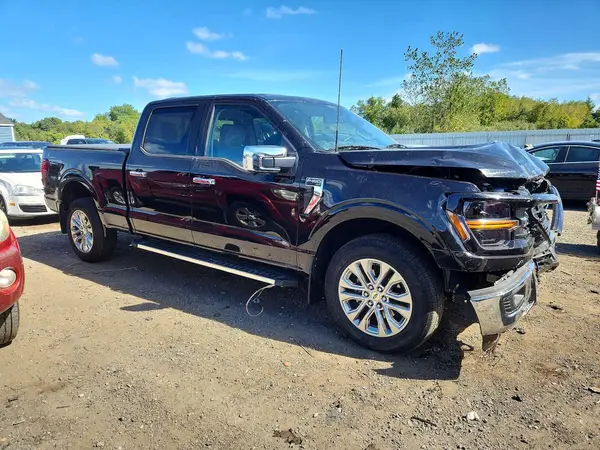 1FTFW3L83RKE00728 — 2024 Ford F-150, фото 4 с аукциона Copart, Передняя часть
