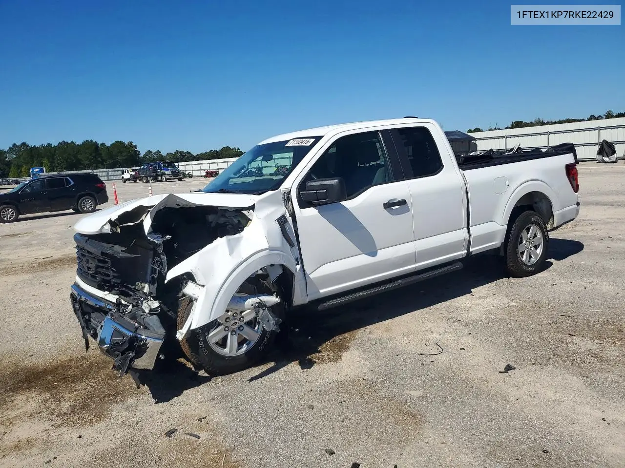 2024 Ford F150 Xl VIN 1FTEX1KP7RKE22429 фото 1