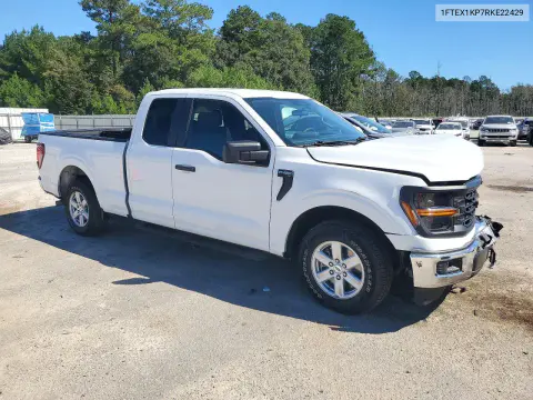 2024 Ford F150 Xl VIN 1FTEX1KP7RKE22429 фото 4