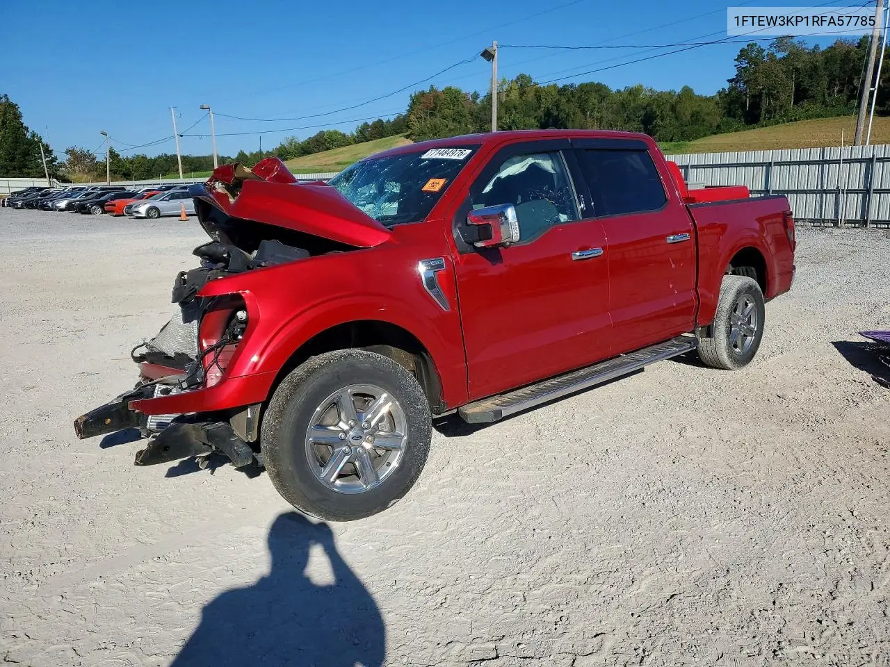 2024 Ford F150 Xlt VIN 1FTEW3KP1RFA57785 фото 1