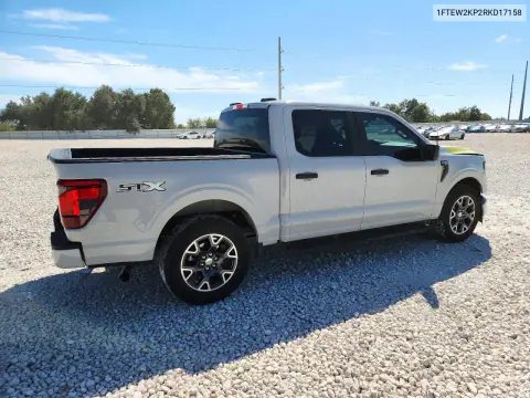 2024 Ford F150 Stx VIN 1FTEW2KP2RKD17158 фото 3