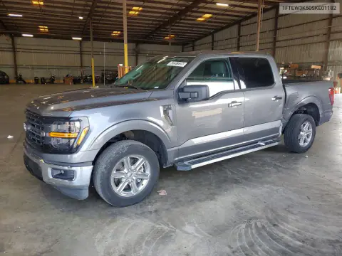 1FTEW3K50SKE01182 — 2025 Ford F-150, Сторона, фото до ремонта