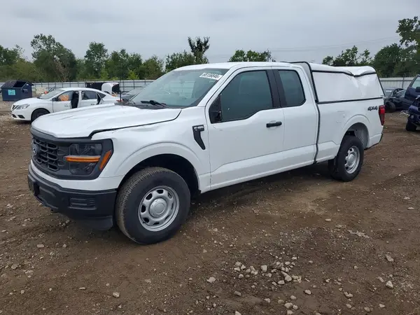 1FTEX1LP2SKD33274 — 2025 Ford F-150, Передняя часть (Front End), фото до ремонта
