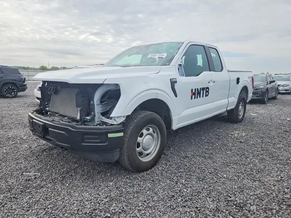 1FTEX1LP7SKD31682 — 2025 Ford F-150, Передняя часть (Front End), фото до ремонта