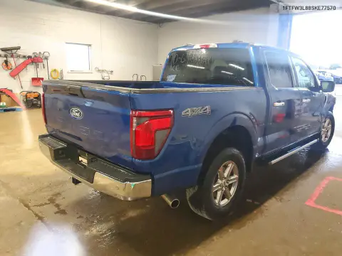 2025 Ford F150 Xlt VIN 1FTFW3L88SKE77570 фото 3