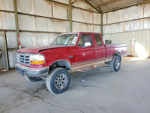 1FTEX14H5SKA06763 — 1995 Ford F150, Задняя часть (Rear End), фото до ремонта