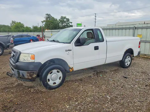 1FTRF12W37NA77410 — 2007 Ford F150, Град (Hail), фото до ремонта