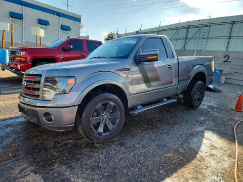 1FTMF1CT1EFB17277 — 2014 Ford F150, Передняя часть (Front End), фото до ремонта