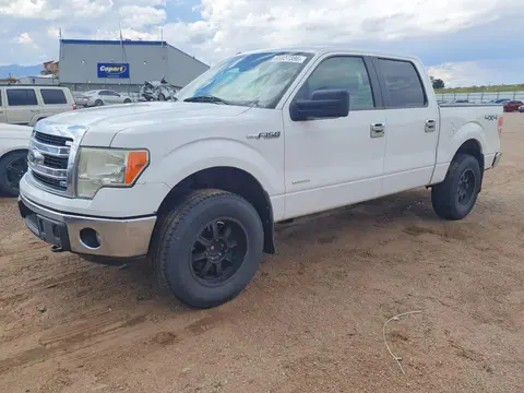 1FTFW1ET2EKF57103 — 2014 Ford F150, Град (Hail), фото до ремонта